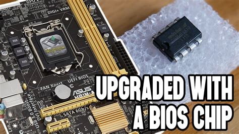 I Upgraded an Old Motherboard with a BIOS Chip Trick - YouTube