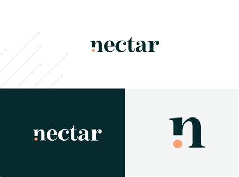 Nectar Logo Concept by Zoë St-Aubin | Blend Design on Dribbble Logo Branding, ? Logo, Logo ...