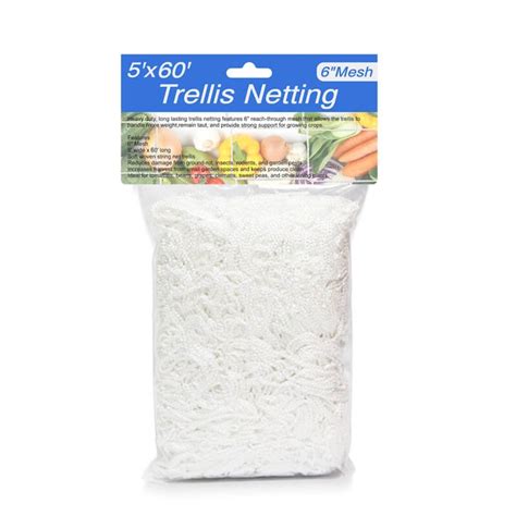 Trellis Netting 3.5'' Mesh 5 FT x 15 FT | iGrow