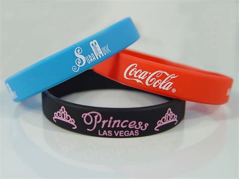 Custom Silicone Bracelets | Printed Silicone Bracelets