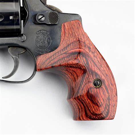 Altamont - S&W J Round Revolver Grips - Boot - Real Wood Gun Grips fit ...