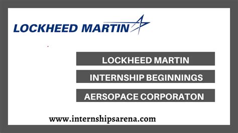 Lockheed Martin Internships In 2024 - Internships Arena