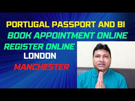 How to book Portuguese passport and BI renewal appointment and registration - YouTube