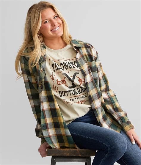 Yellowstone™ Dutton Ranch T-Shirt - Women's T-Shirts in Natural | Buckle