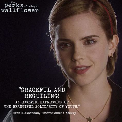 Emma Watson, The Perks of Being a Wallflower by Stephen Chbosky | Perks of being a wallflower ...