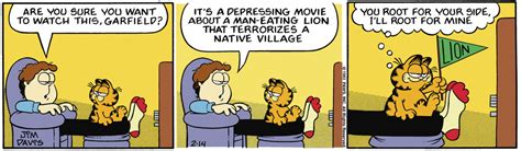 Garfield Classics by Jim Davis for Fri 19 Feb 2021 Garfield Comics, Jim Davis, February 19 ...