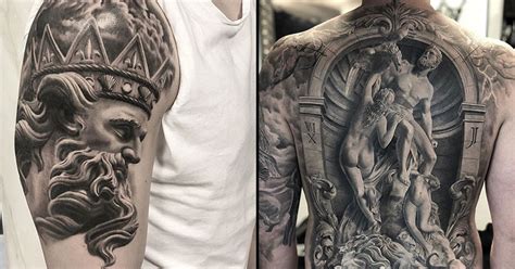 These Ancient Greek and Roman Art Tattoos are Amazing » TwistedSifter