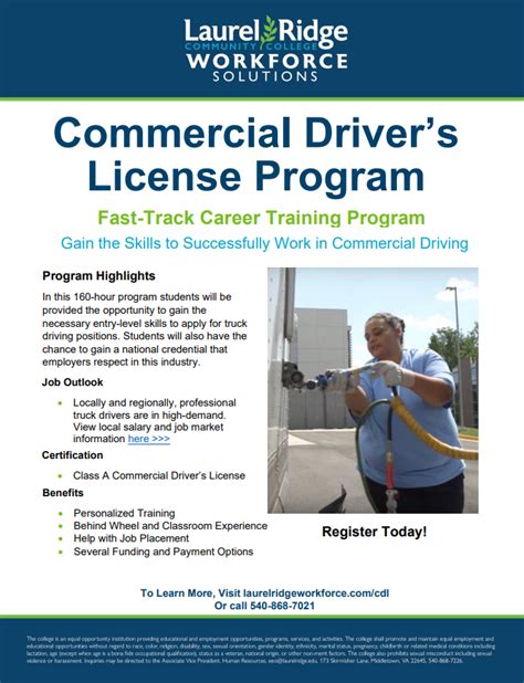 Commercial Truck Driver CDL-A Fast Track Training Program | Laurel ...