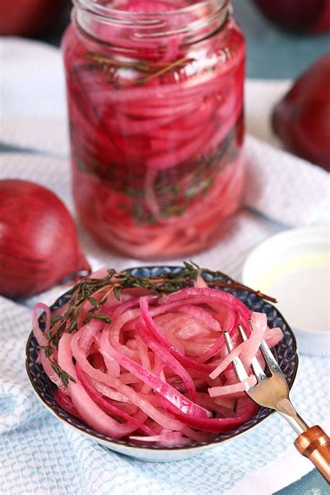 Quick Pickled Red Onions - The Suburban Soapbox | Recipe | Quick ...