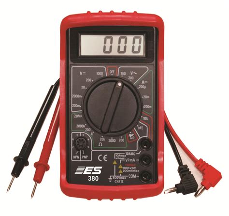 7 Function Compact Digital Multimeter With Holster #380 | Electronic Specialties