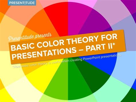 Basic color theory for presentation design part II | Color theory ...