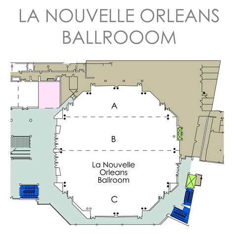 New Orleans Convention Center Map - Maping Resources