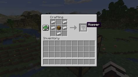 How to craft and use a Minecraft hopper