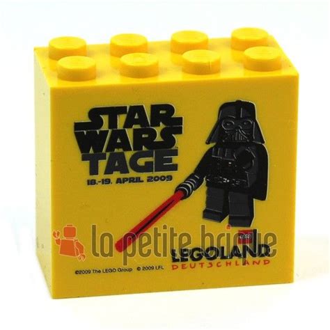 Lego Collector Promo Brick 2 x 4 x 3 with Legoland Deutschland Star ...