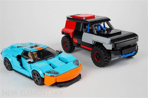 LEGO® Speed Champions 76905 Ford GT Heritage Edition and Bronco R: Set ...