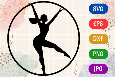 Dance | Silhouette Vector SVG EPS DXF Graphic by Creative Oasis · Creative Fabrica