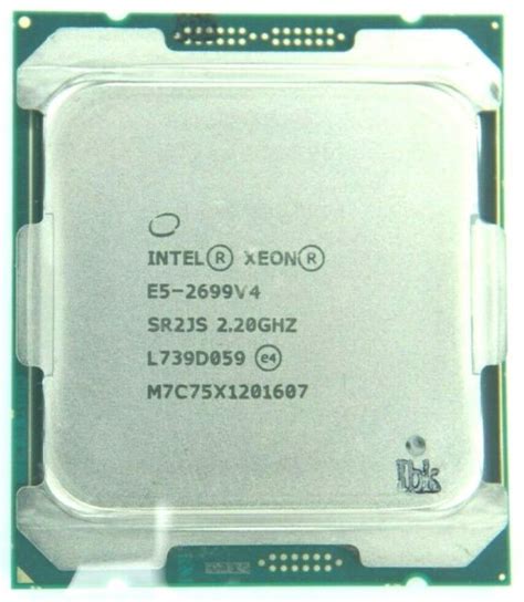 Intel Xeon E5-2699 V4 - 2.2 GHz Processor for sale online | eBay