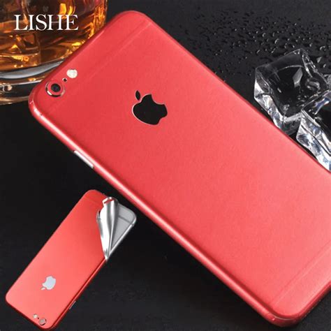 Durable PVC Phone Stickers For iPhone 8 6 6S 7 Plus Back Protector ...