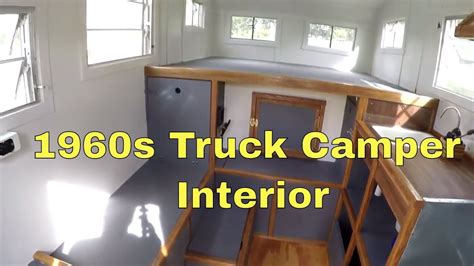 Truck Camper Build - Interior Progress Oct. 20, 2017 - YouTube