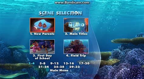 Finding Nemo 2012 DVD Menu Walkthrough - video Dailymotion