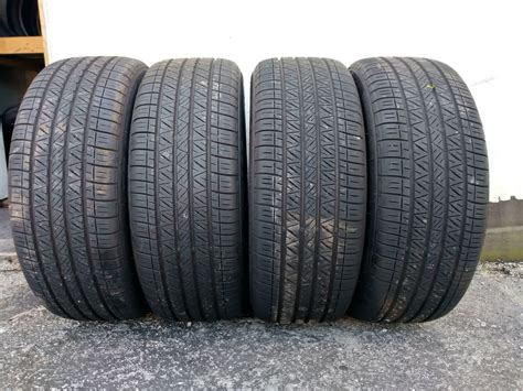 Four 225/50R18 Dunlop SP Sport 5000 225/50/18 95V Tires 5217 1118 ...