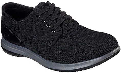 Skechers mens Oxford, Black, 14 Wide US | Pricepulse