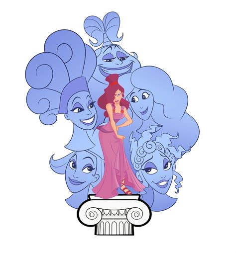 Meg and the Muses | Megara disney, Walt disney pictures, Disney drawings