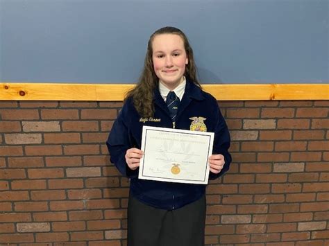 3rd Place WV Regional FFA Creed Speaking Contest | Mineral County Technical Center