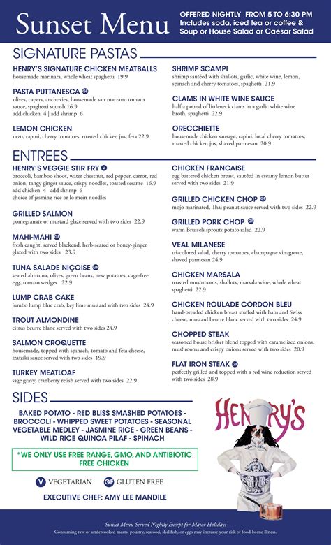 Summer Menus are Here | Henry's Delray Beach - Henry's