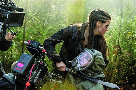 Roughing It Behind the Scenes of 'The 100' (PHOTOS)