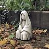 Halloween Ghosts Garden Ornament , Cute Garden Ghosts , Handmade Resin Ghost , Home Decor or ...