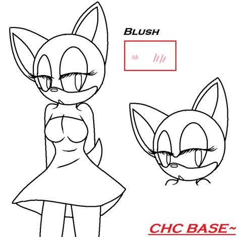 Female Sonic Character Base by CrystalHedgieCat on DeviantArt