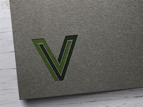 Modern Minimalist V Letter Logo Design by WartenWeg | Codester