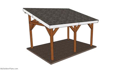 12x16 Pavilion Plans | MyOutdoorPlans | Free Woodworking Plans and Projects, DIY Shed, Wooden ...