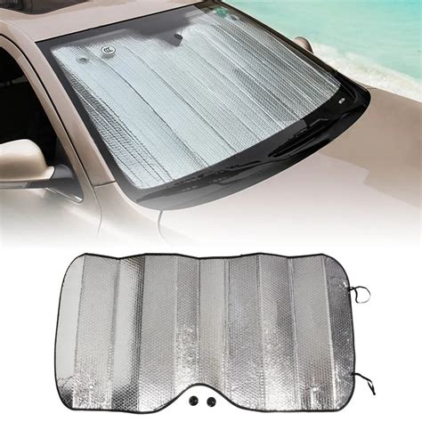 Universal Reflective Car Aluminum foil Windscreen Sunshade Front Window ...