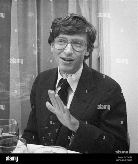 Bill gates microsoft Black and White Stock Photos & Images - Alamy