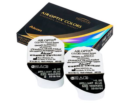 Alcon Air Optix Colors: цветные контактные линзы повышенной комфортности