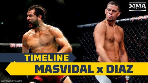 UFC 244 Timeline: Jorge Masvidal vs. Nate Diaz | With UFC 244 on ...