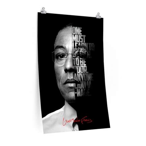 Gustavo Fring Poster Gus Fring Quotes Better Call Saul - Etsy