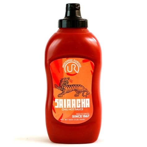 Underwood Ranches - Sriracha Chili Hot Sauce, 12/16 oz | 12HCSAUR ...