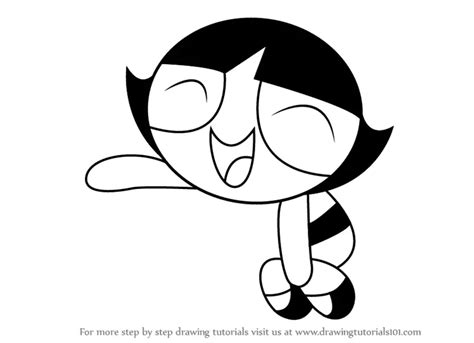 Learn How to Draw Buttercup from The Powerpuff Girls (The Powerpuff Girls) Step by Step ...