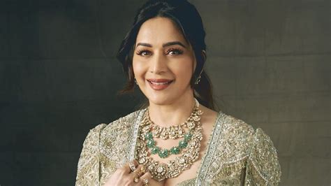 Madhuri Dixit Nene’s Tarun Tahiliani look is a lesson on styling shararas with a bustier + gilet ...