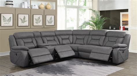 4 pcs. Power Reclining Sectional | Perfect Homes Furniture