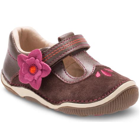 Stride Rite Kid's SRTech Teagan Brown Shoe | Laurie's Shoes