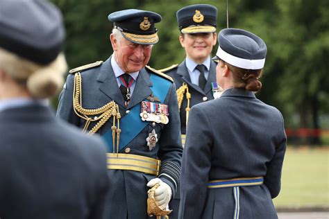 Prince Charles visits RAF Cranwell for graduation event