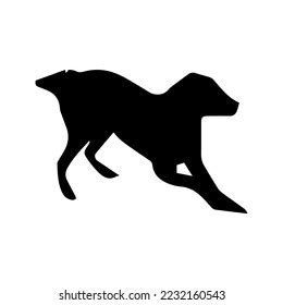 Dog Black White Logo Icon 12 Stock Vector (Royalty Free) 2232160543 ...