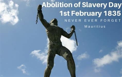 Today we commemorate the abolition of slavery in Mauritius and pay tribute to the work that ...