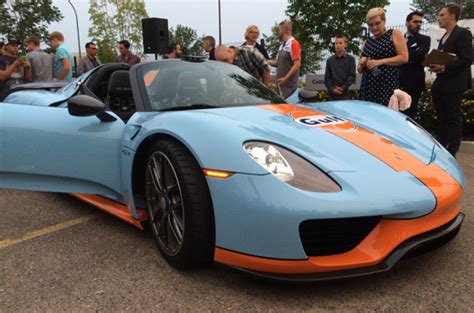 Porsche 918 Spyder in Gulf Racing livery – AUSmotive.com