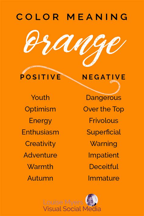 Orange Color Meaning: How to Use It to Evoke Enthusiasm & Adventure | LouiseM