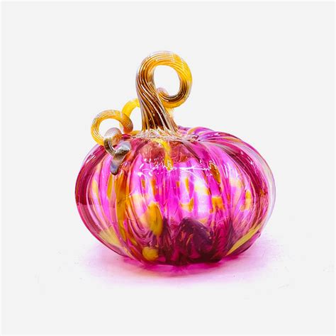 Daily Pumpkin 1187 Squat - Luke Adams Glass Blowing Studio